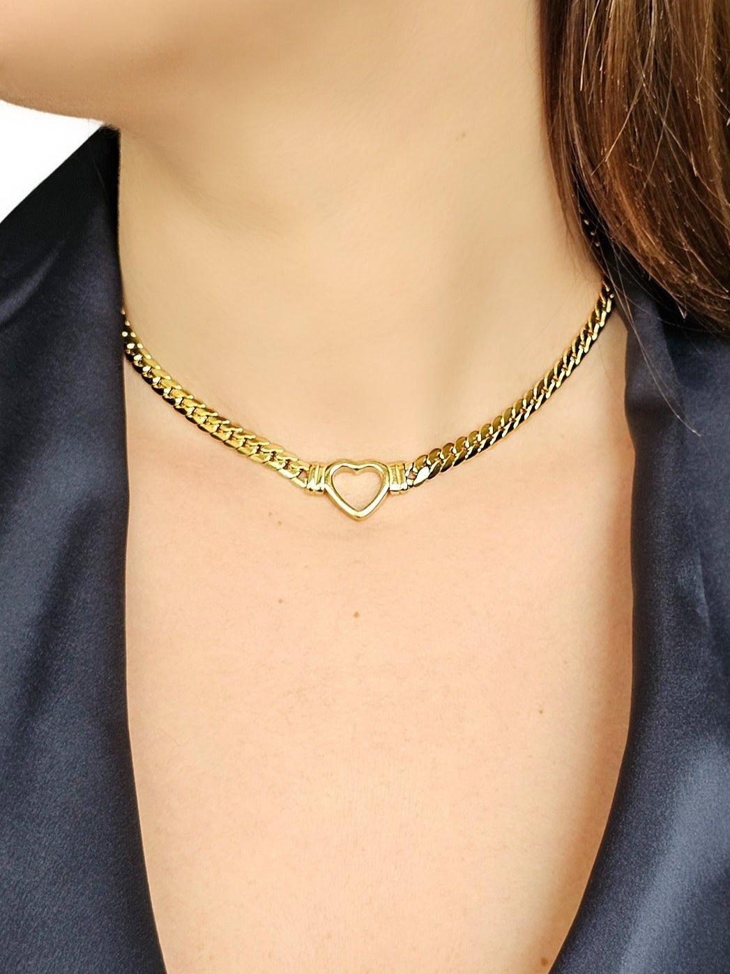 Collana Girocollo "Love Chain" Gold - 333HOPE333