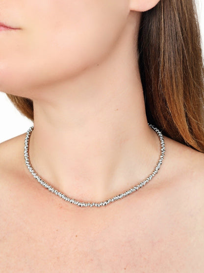 Collana girocollo "Maya" Silver - 333HOPE333