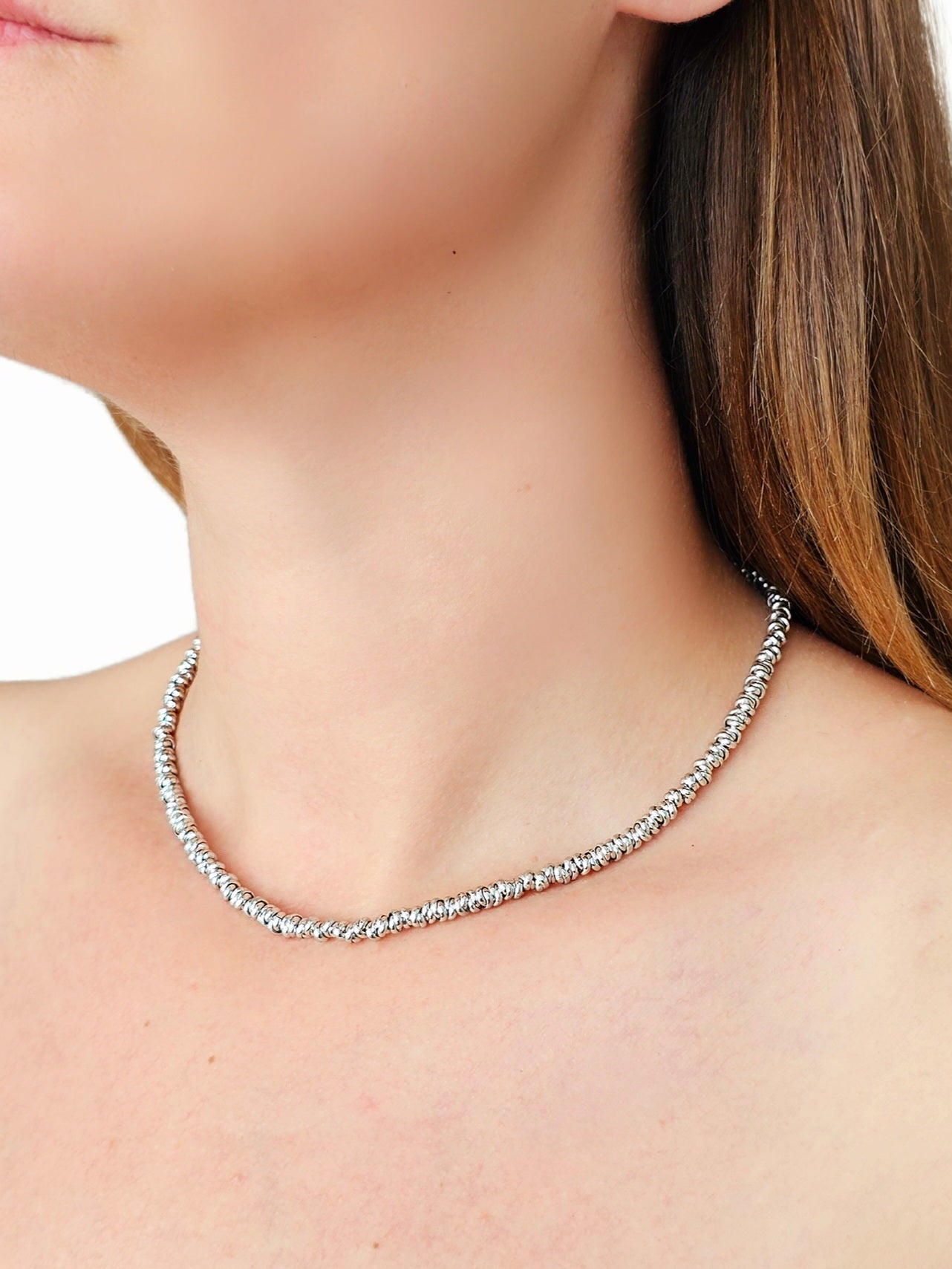 Collana girocollo "Maya" Silver - 333HOPE333