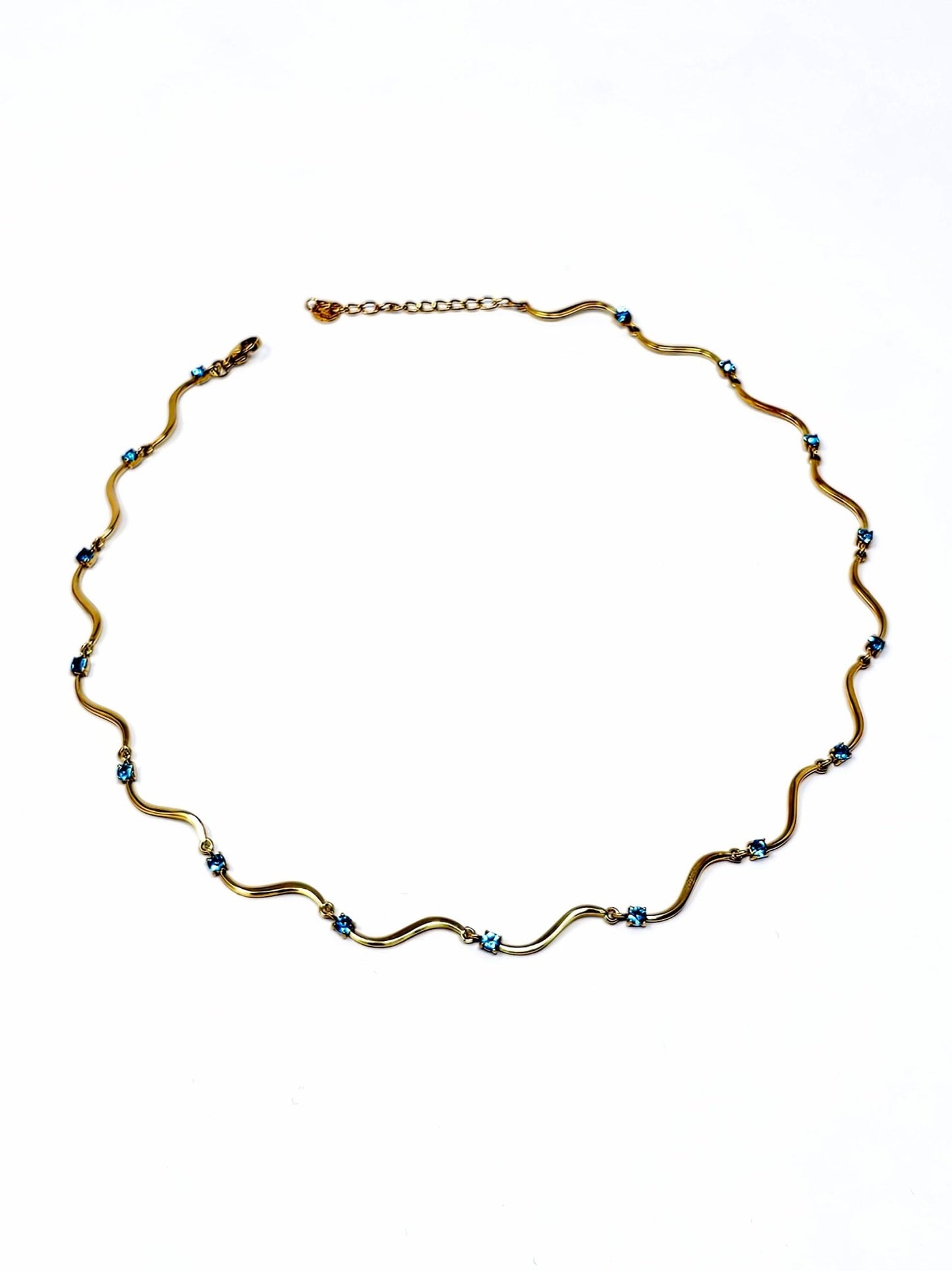 Collana Girocollo "Mirea" Gold con Pietre Quarzo Rosa o Acquamarina o Ametista - 333HOPE333