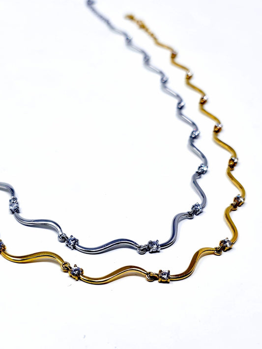 Collana Girocollo "Mirea" Gold o Silver - 333HOPE333