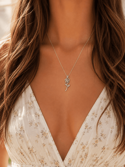 Collana Girocollo "Rosa con spine" - 333HOPE333