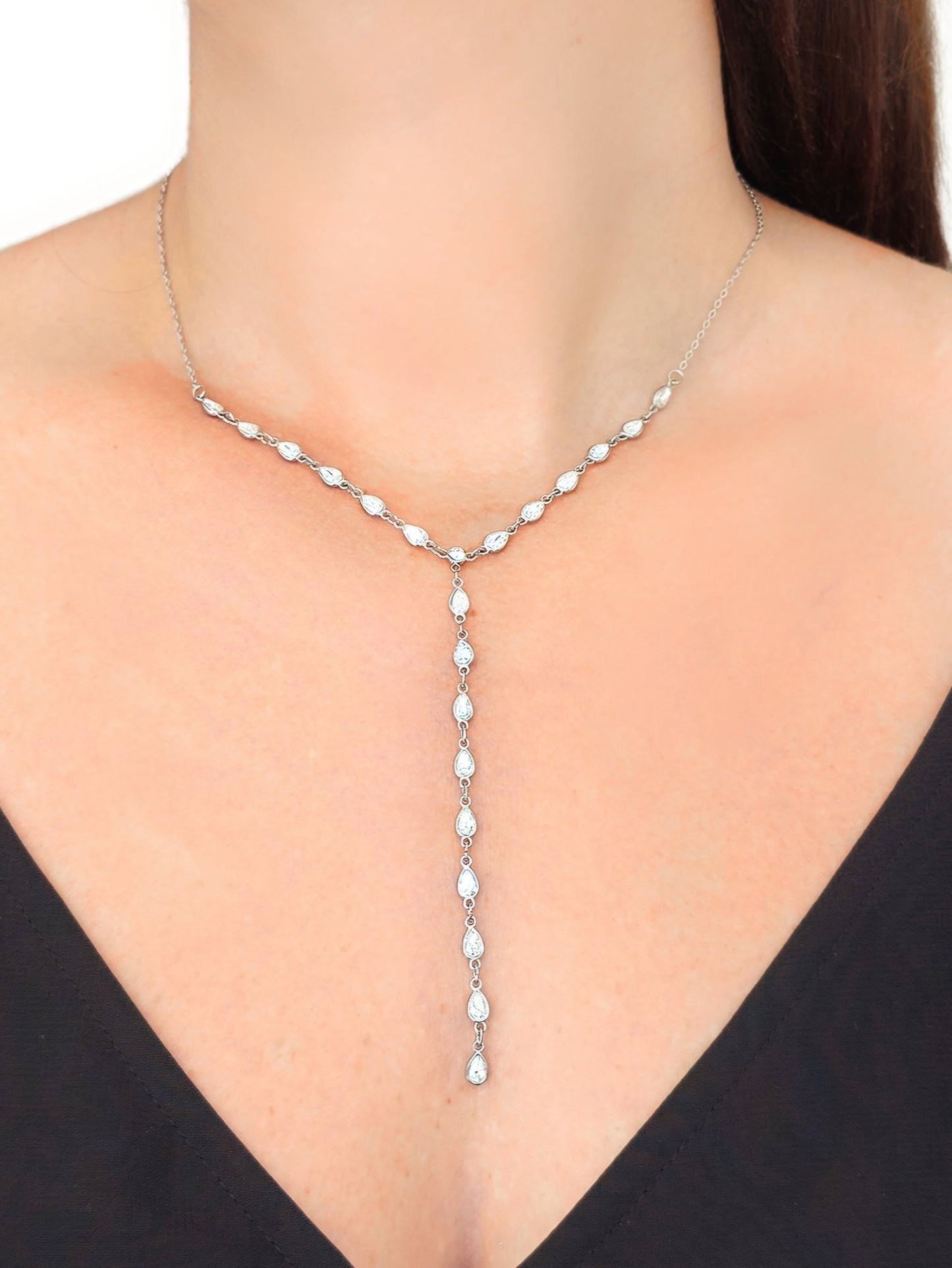 Collana Girocollo "Rugiada" Silver - 333HOPE333