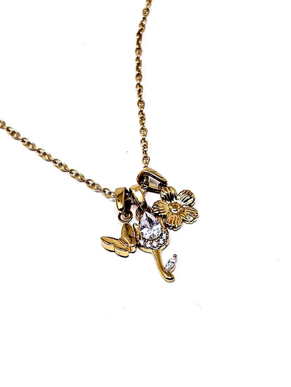 Collana Girocollo "Tulipano Light" Gold - 333HOPE333