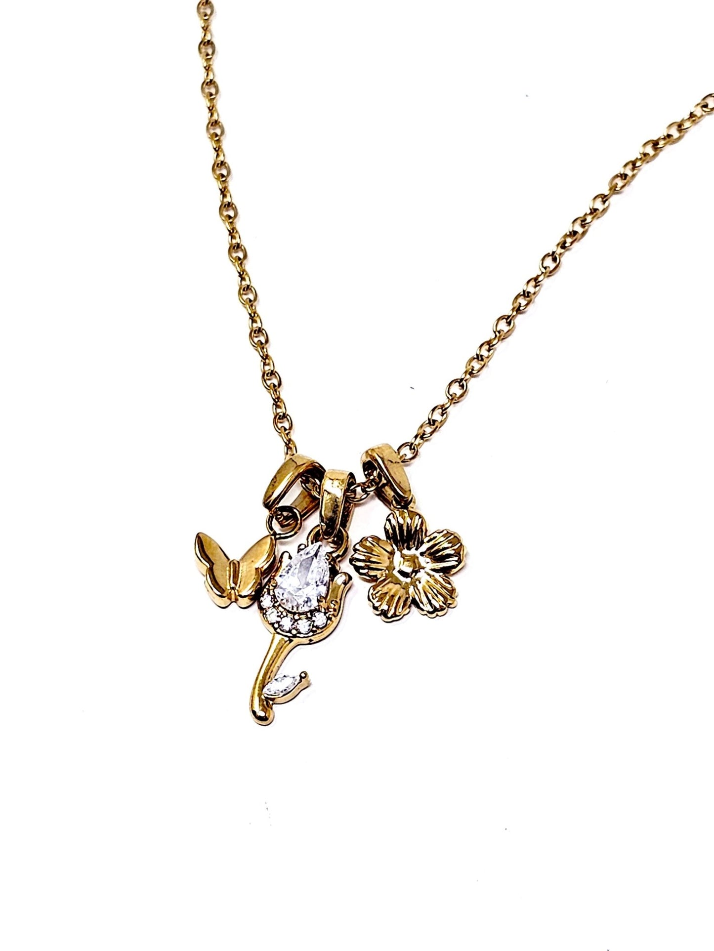 Collana Girocollo "Tulipano Light" Gold - 333HOPE333