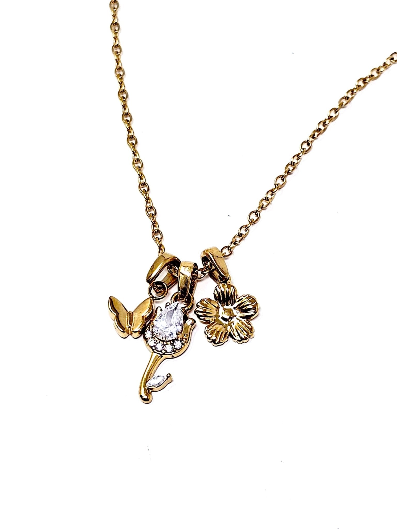 Collana Girocollo "Tulipano Light" Gold - 333HOPE333