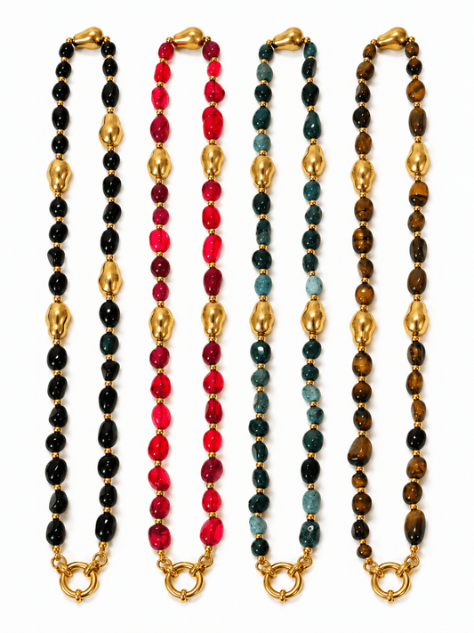 Collana "Katia" con Pietre Naturali - 333HOPE333