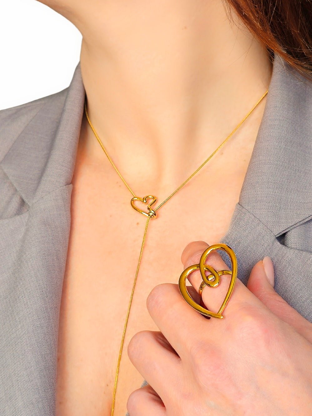 Collana Saliscendi "Infinity Love" Gold - 333HOPE333