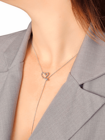 Collana Saliscendi "Infinity Love" Silver - 333HOPE333