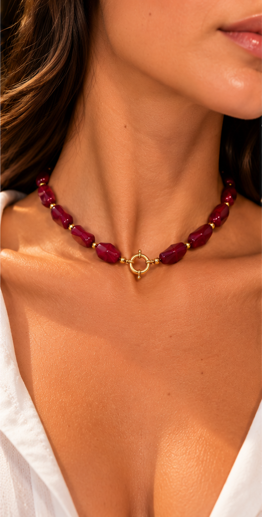 Collana Girocollo "Petra"