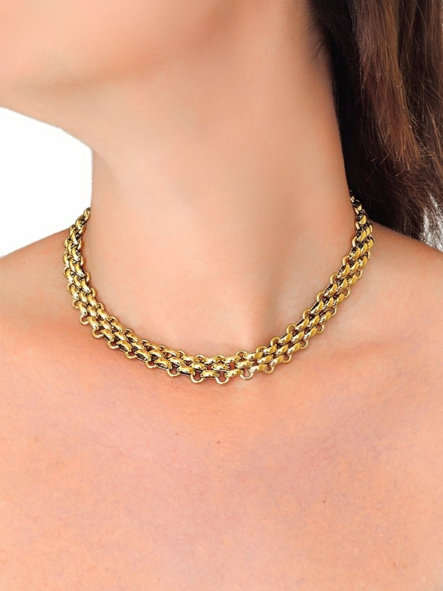 Collana/Girocollo "Lucrezia" Gold - 333HOPE333