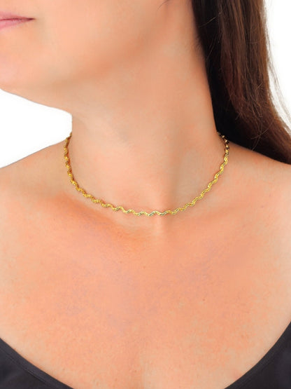 Collana/Girocollo "Waves" Gold - 333HOPE333