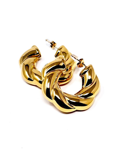Coppia di Cerchi “Esmeralda Chunky” Gold - 333HOPE333