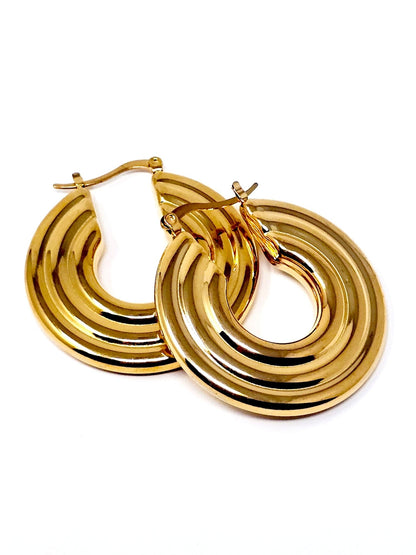 Coppia di Cerchi “Olimpia” Gold - 333HOPE333