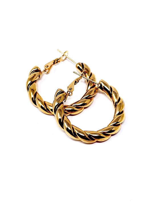 Coppia di Cerchi “Torchon” Gold - 333HOPE333