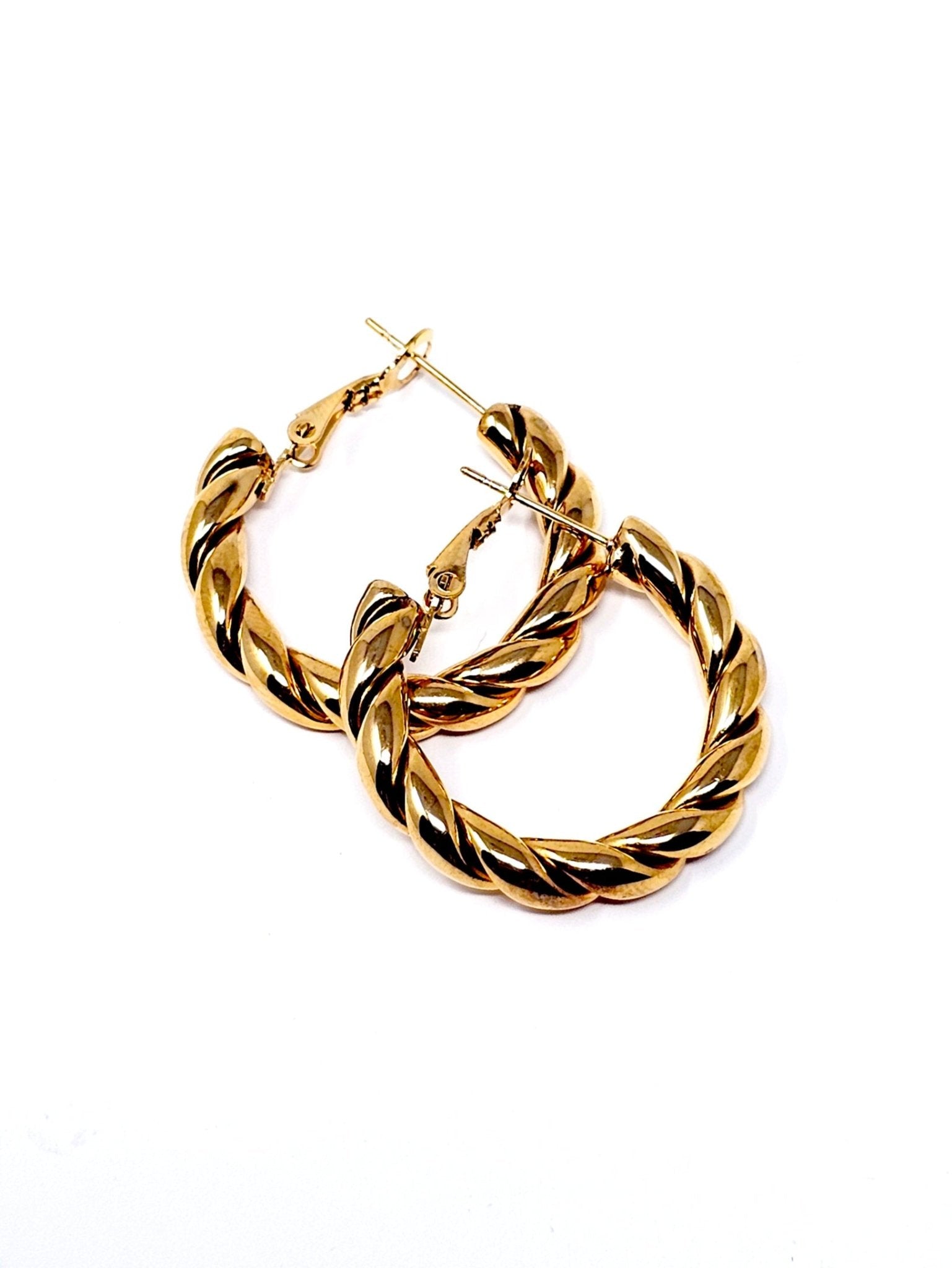 Coppia di Cerchi “Torchon” Gold - 333HOPE333