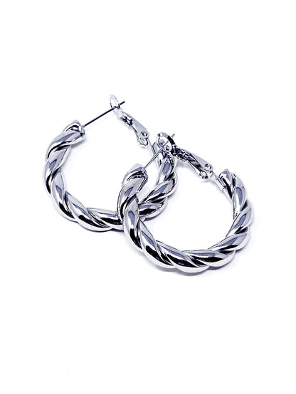 Coppia di Cerchi “Torchon” Silver - 333HOPE333