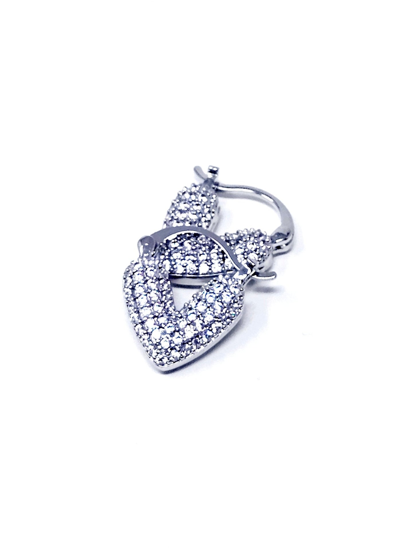 Coppia di Orecchini "Bold Angle Shine" Silver - 333HOPE333