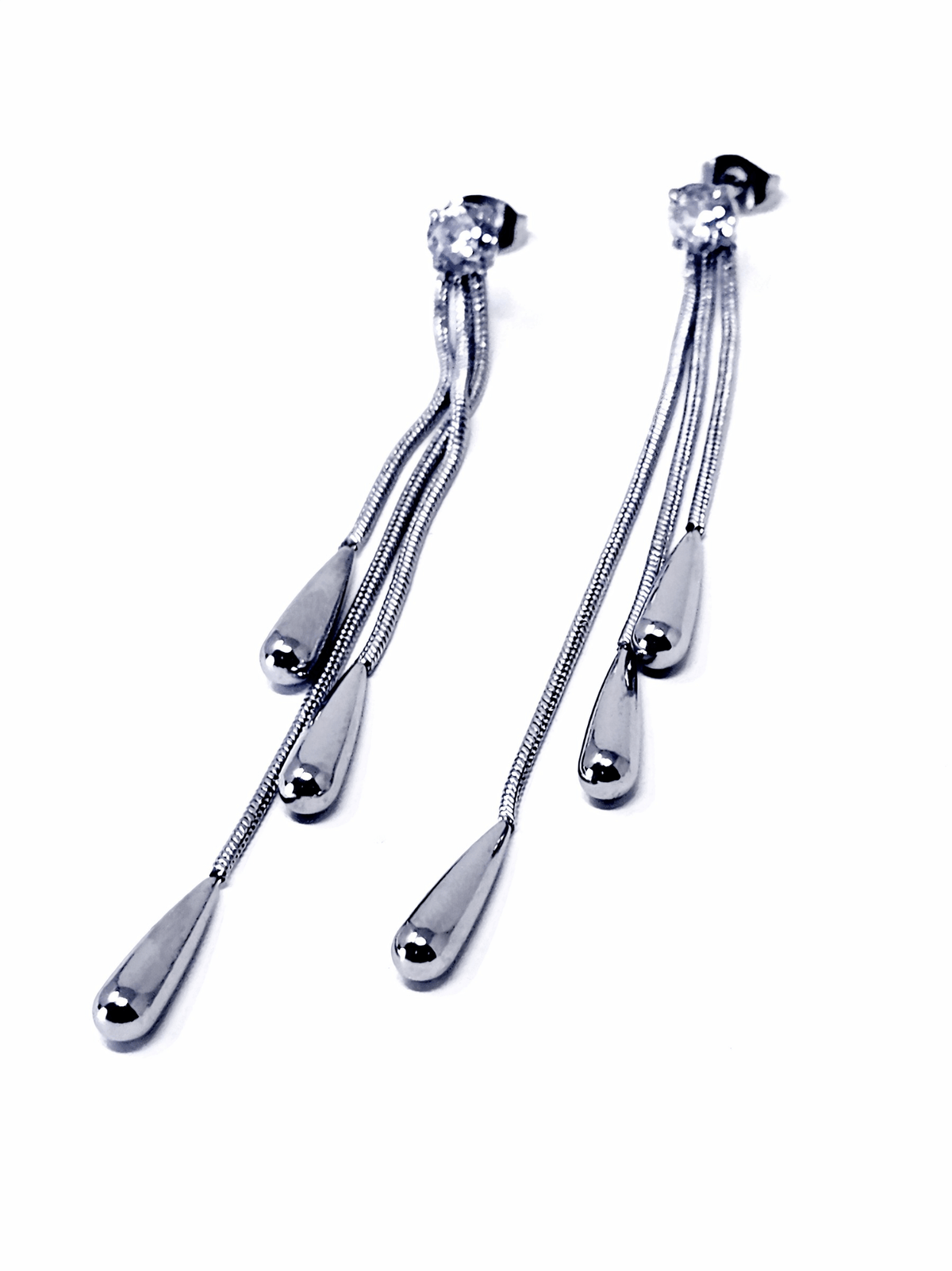 Coppia di Orecchini "Cassiopea" Silver - 333HOPE333