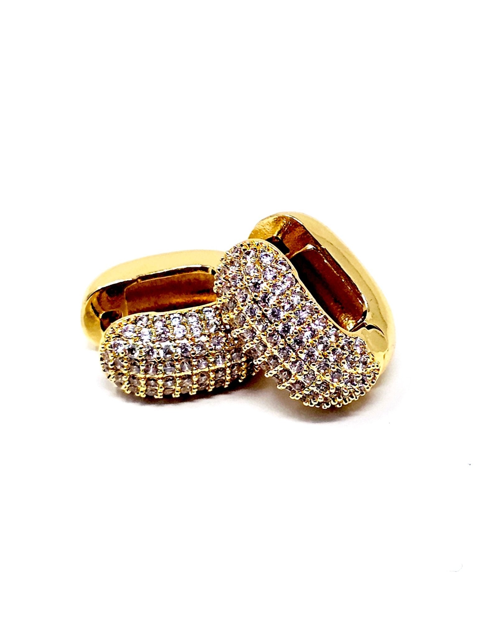 Coppia di Orecchini "Eli" Gold - 333HOPE333