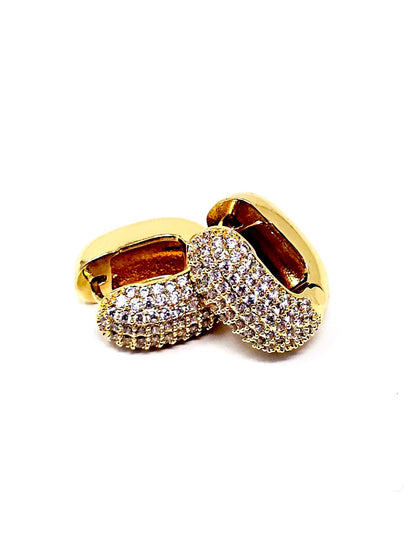 Coppia di Orecchini "Eli" Gold - 333HOPE333