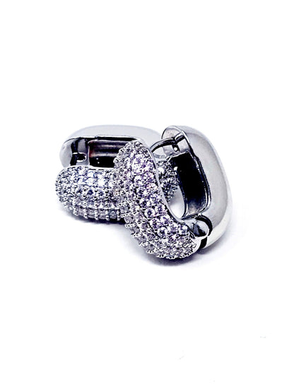 Coppia di Orecchini "Eli" Silver - 333HOPE333