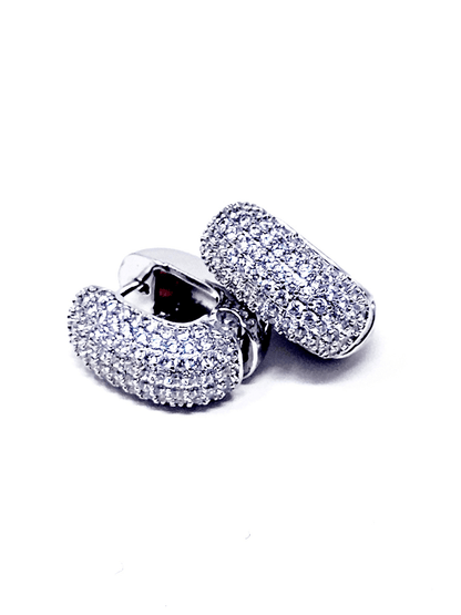 Coppia di Orecchini "Eli" Silver - 333HOPE333