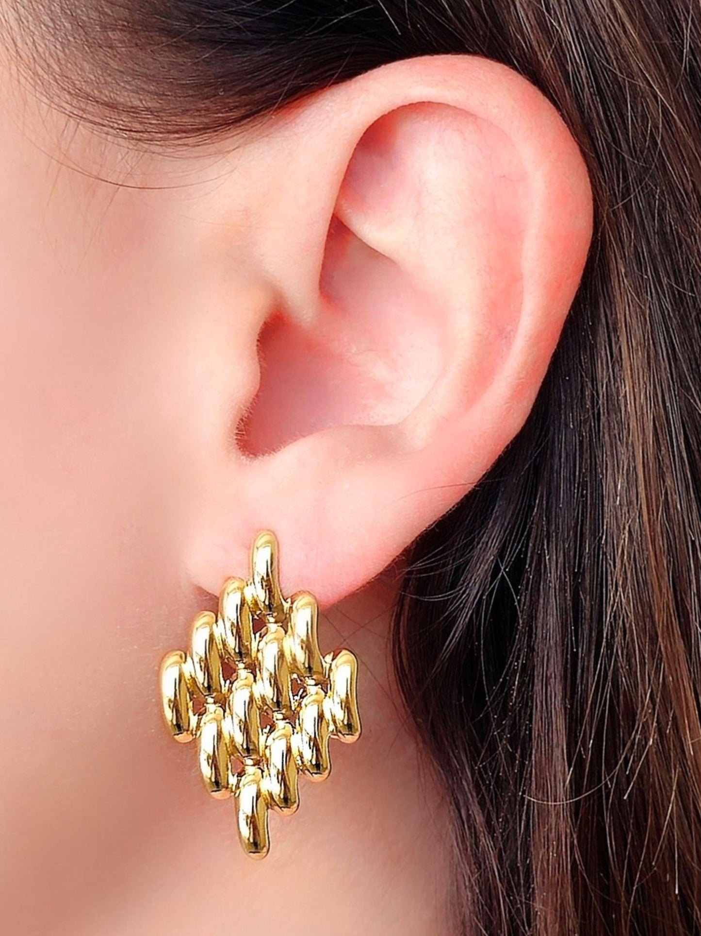 Coppia di Orecchini "Lucrezia" Gold - 333HOPE333