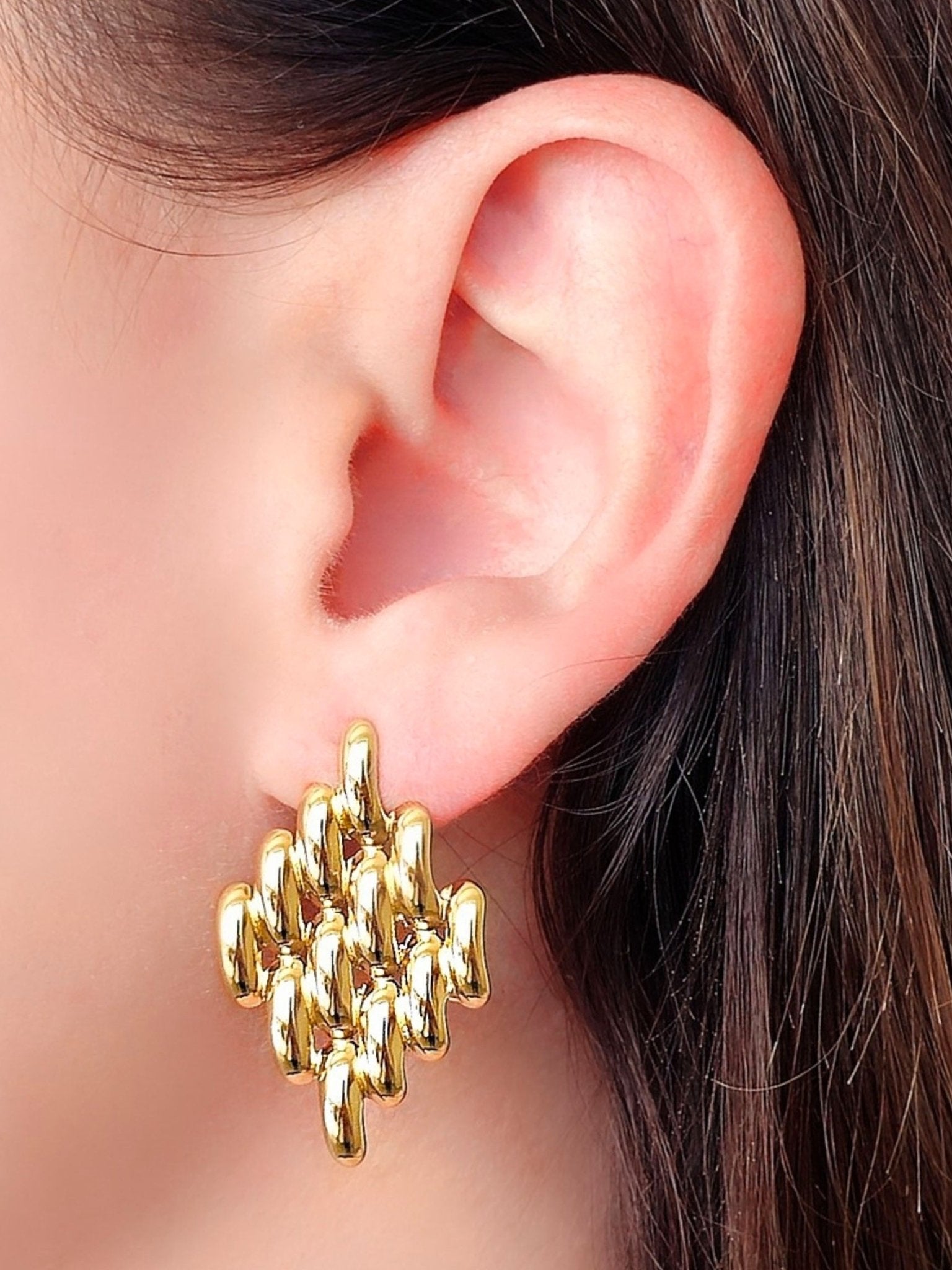 Coppia di Orecchini "Lucrezia" Gold - 333HOPE333