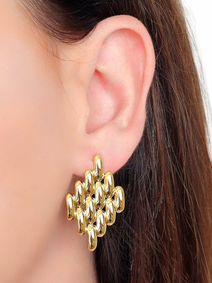 Coppia di Orecchini "Lucrezia" Gold - 333HOPE333