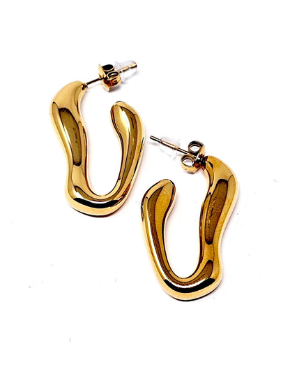Coppia di Orecchini "Margot" Gold - 333HOPE333