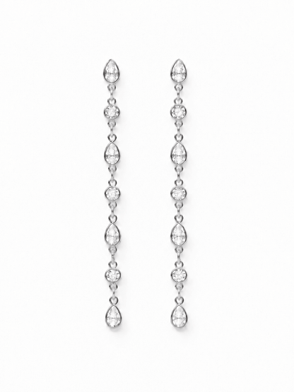Coppia di Orecchini Pendenti "Rugiada" Gold o Silver - 333HOPE333
