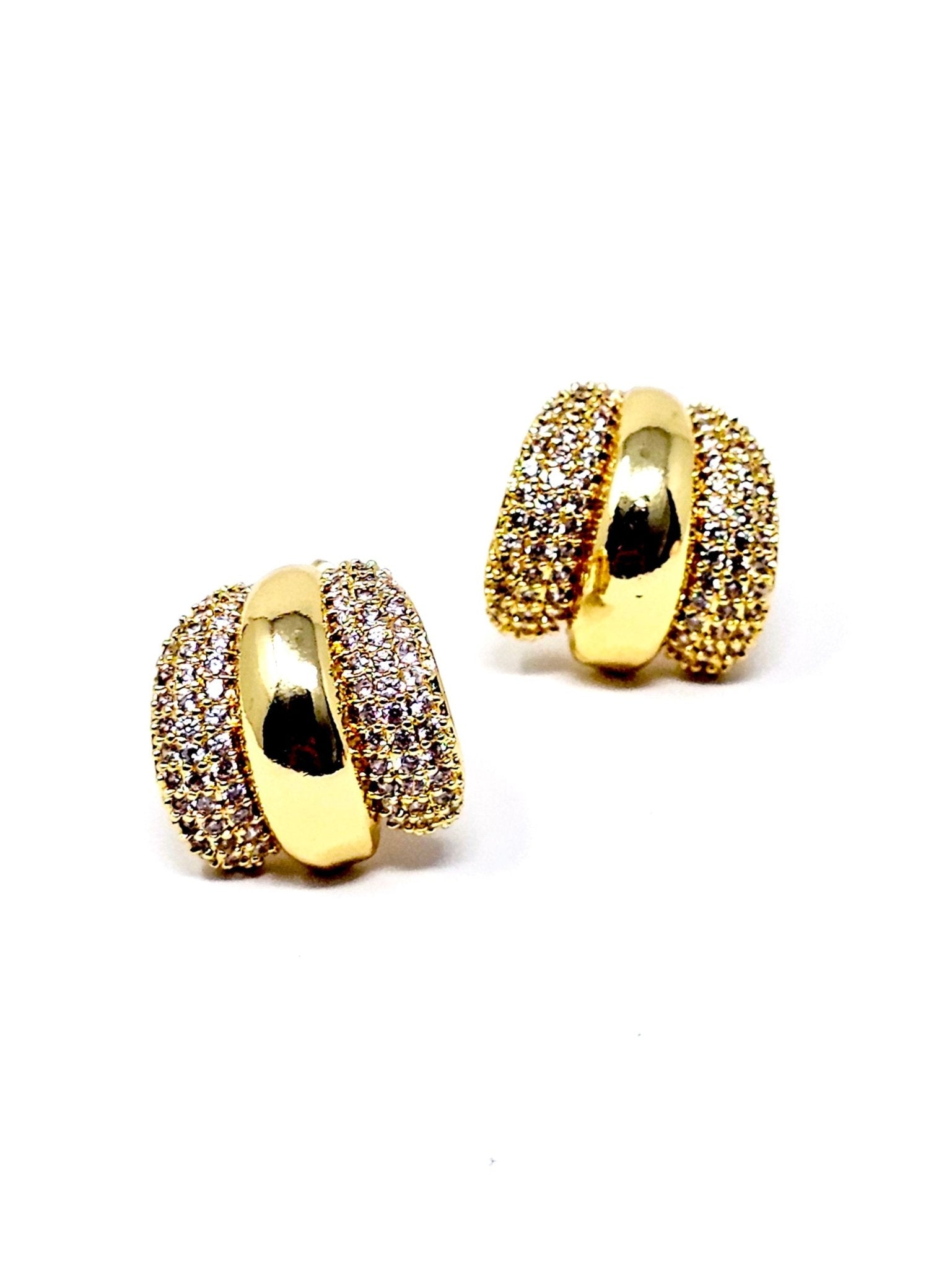 Coppia di Orecchini "Sabrina" Gold - 333HOPE333