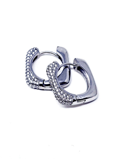 Coppia di Orecchini "Saby" Silver - 333HOPE333