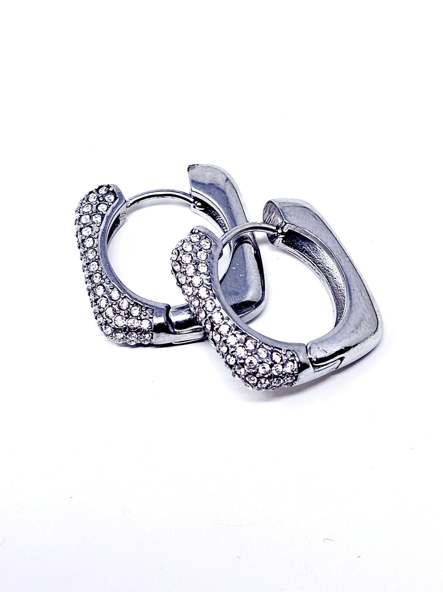 Coppia di Orecchini "Saby" Silver - 333HOPE333