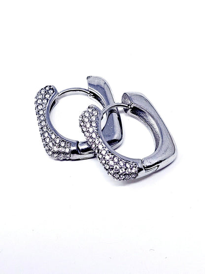 Coppia di Orecchini "Saby" Silver - 333HOPE333