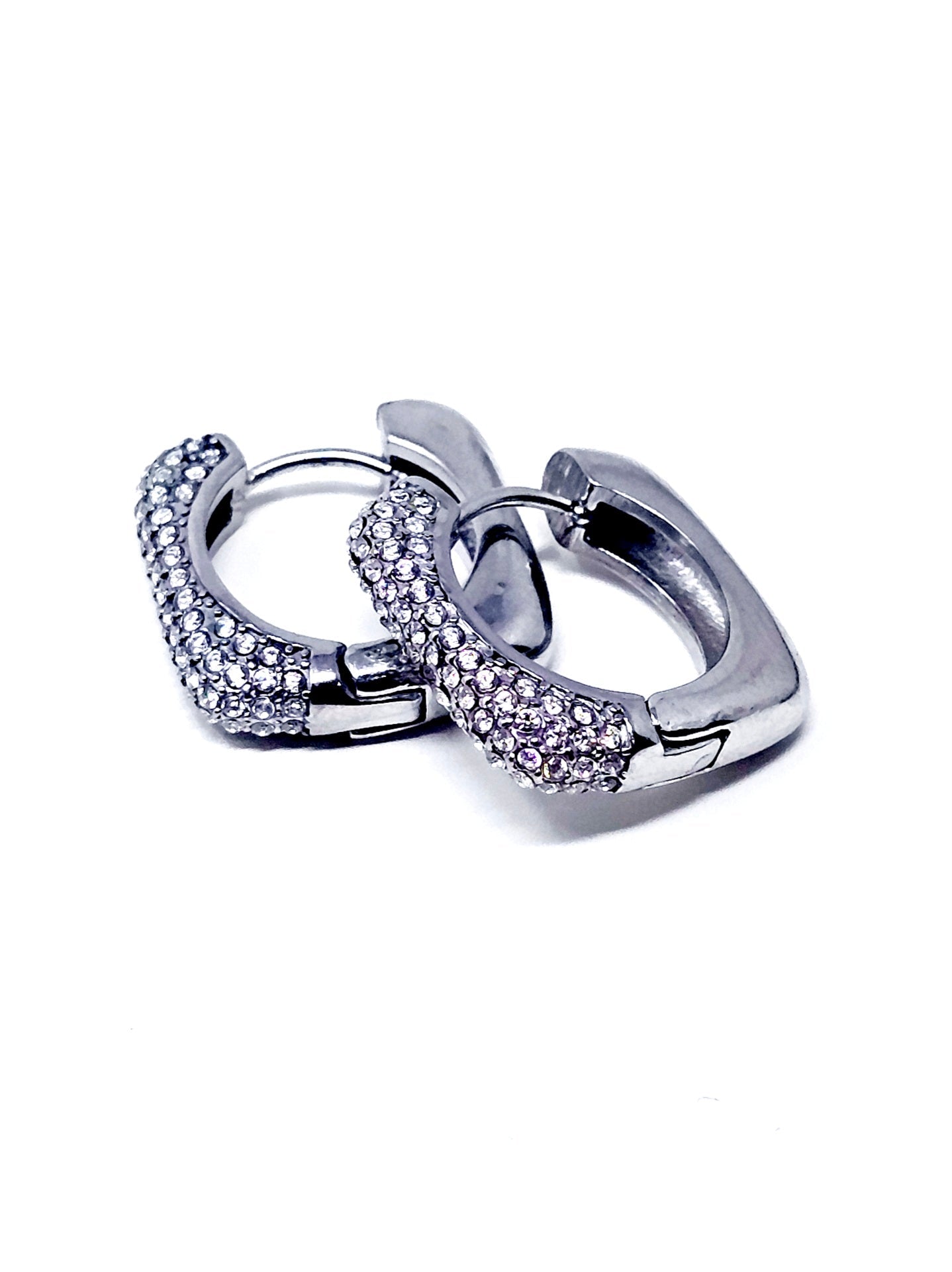 Coppia di Orecchini "Saby" Silver - 333HOPE333