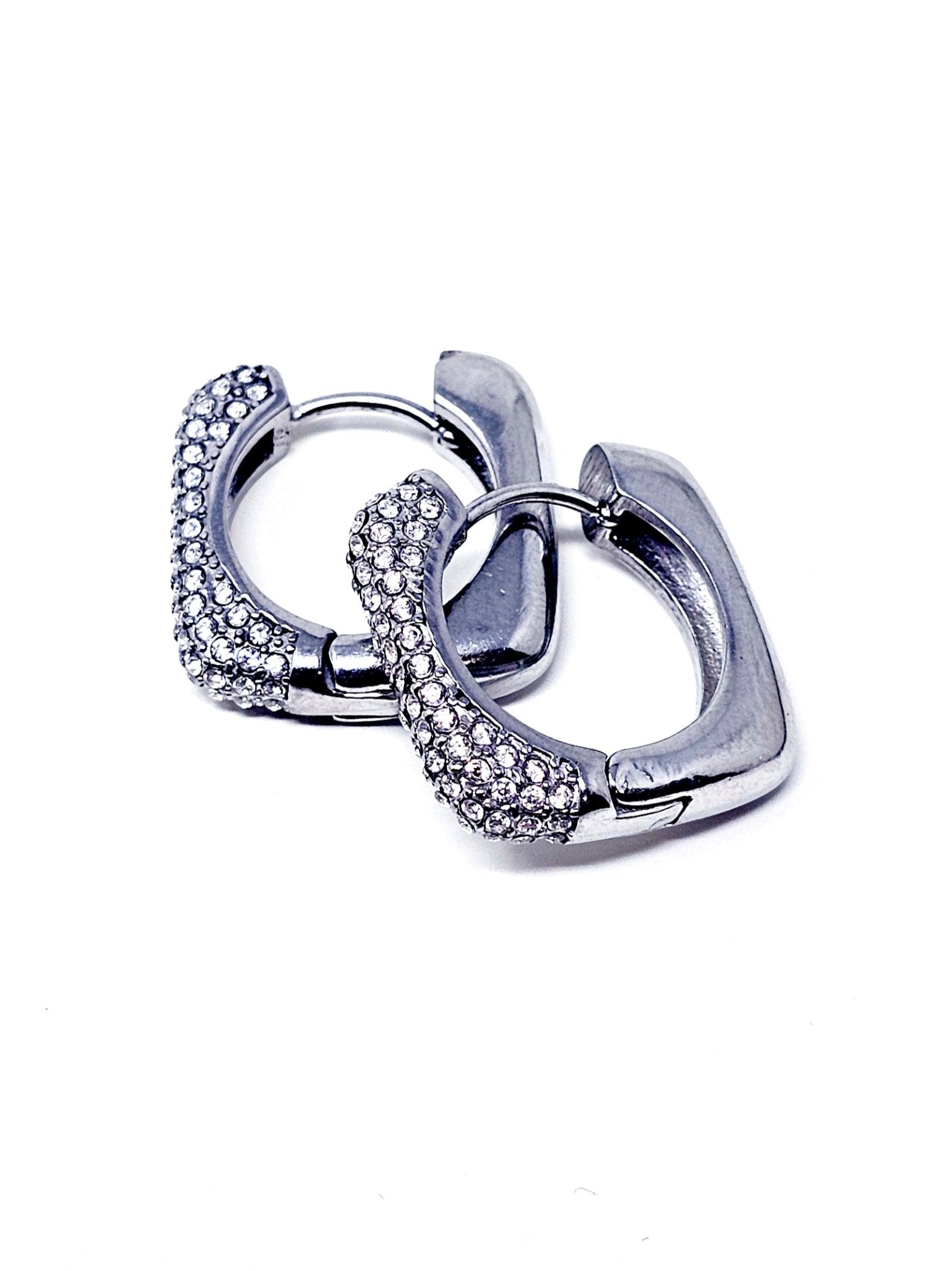 Coppia di Orecchini "Saby" Silver - 333HOPE333