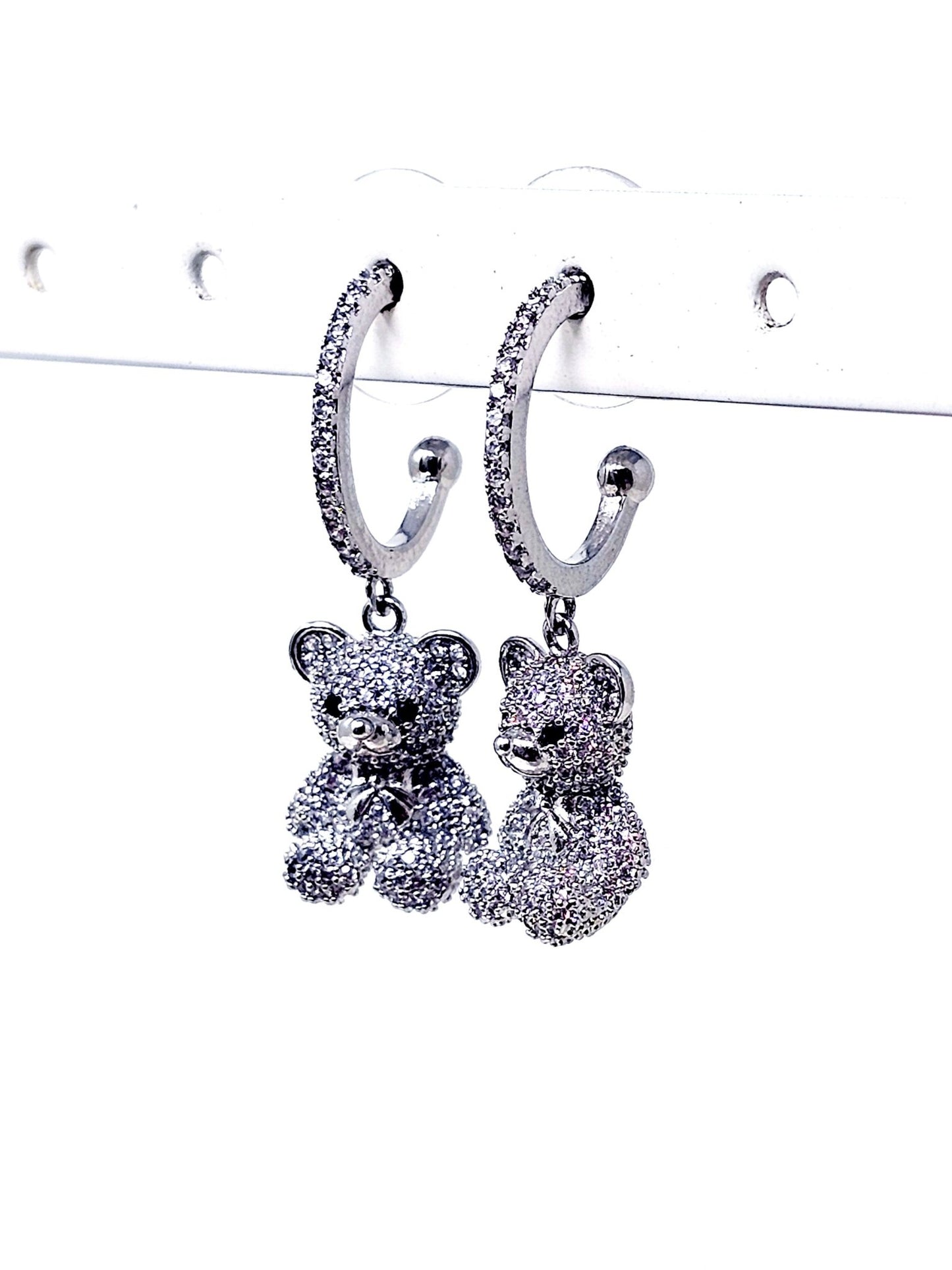 Coppia di Pendenti “Teddy” Silver - 333HOPE333