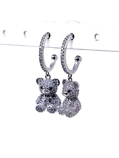 Coppia di Pendenti “Teddy” Silver - 333HOPE333