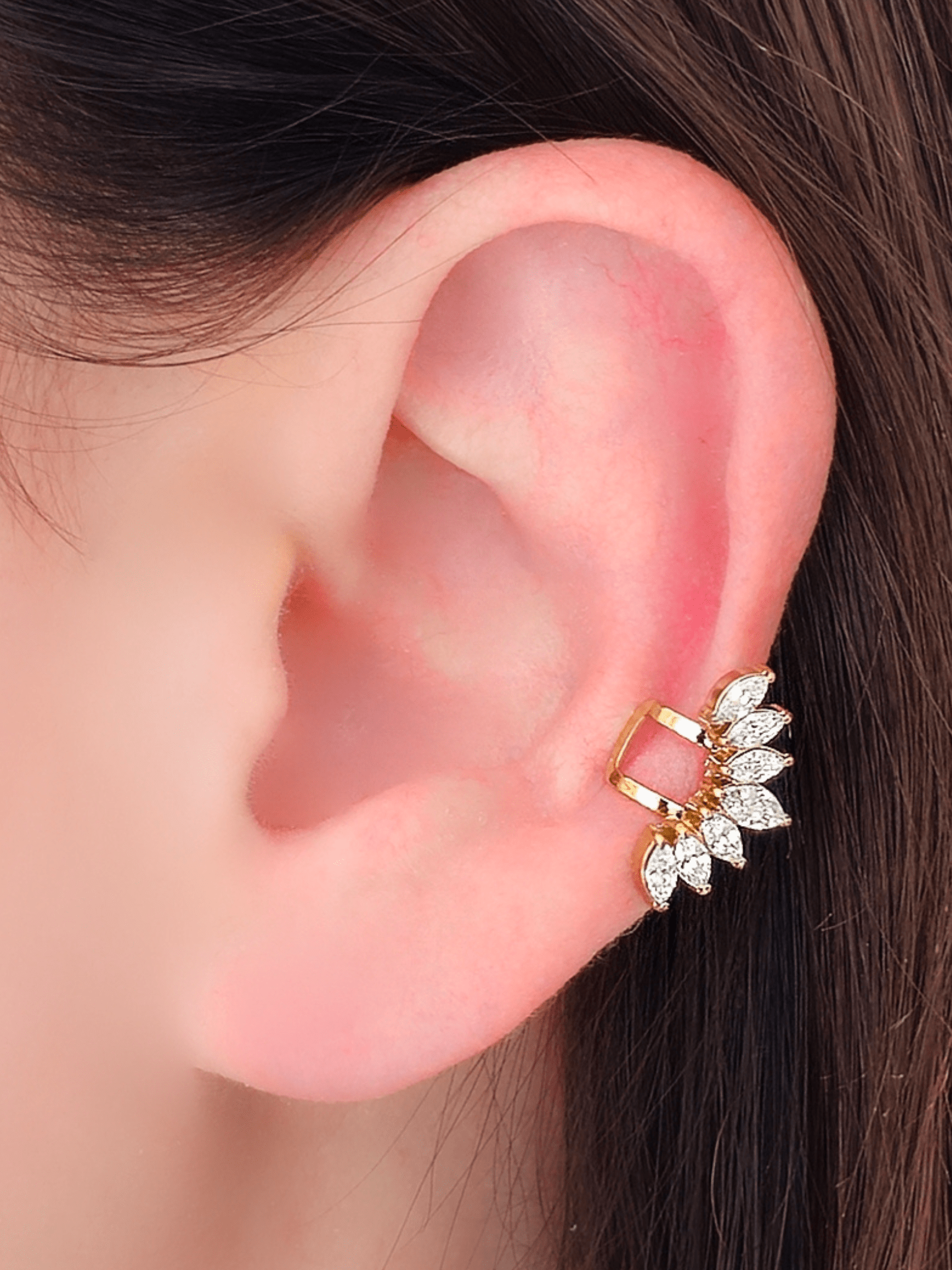 Ear Cuff "Aurora" Gold - 333HOPE333