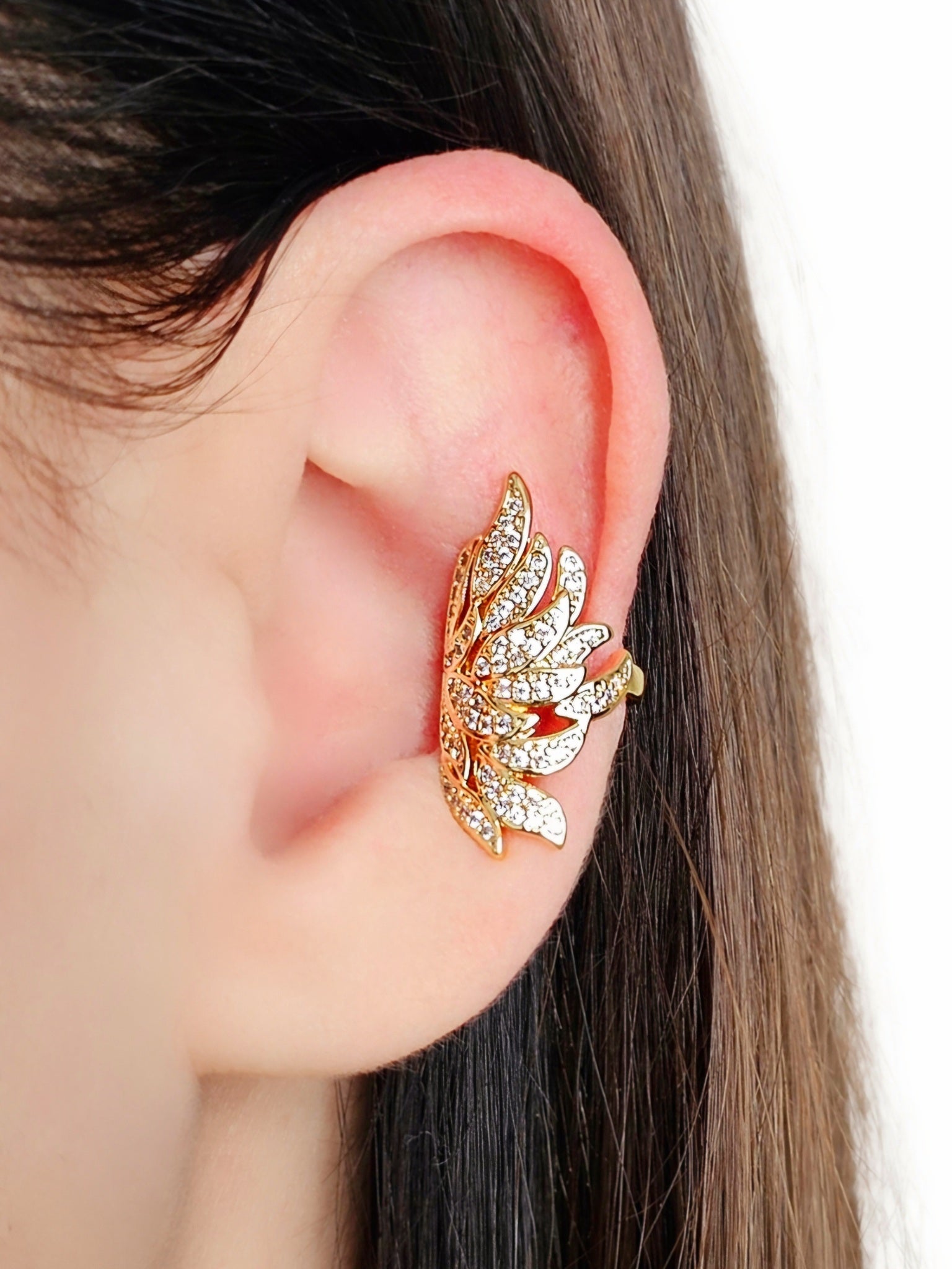 Ear Cuff "Fenice" Gold - 333HOPE333