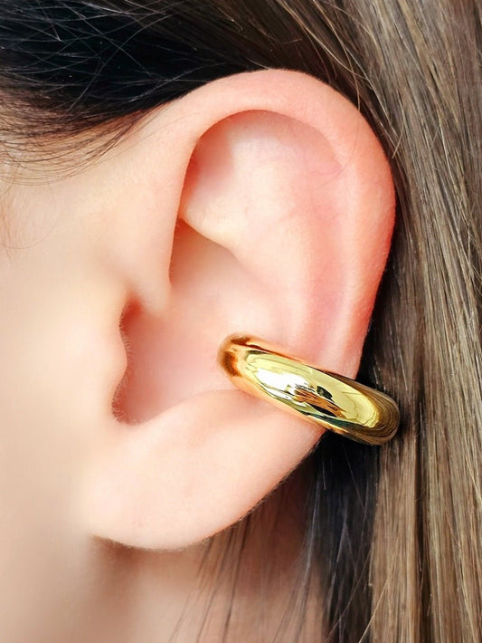 Ear Cuff "Giulia Medium" Gold - 333HOPE333