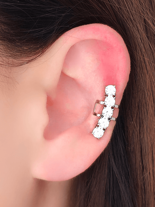 Ear Cuff "Scia di Luce" Silver - 333HOPE333