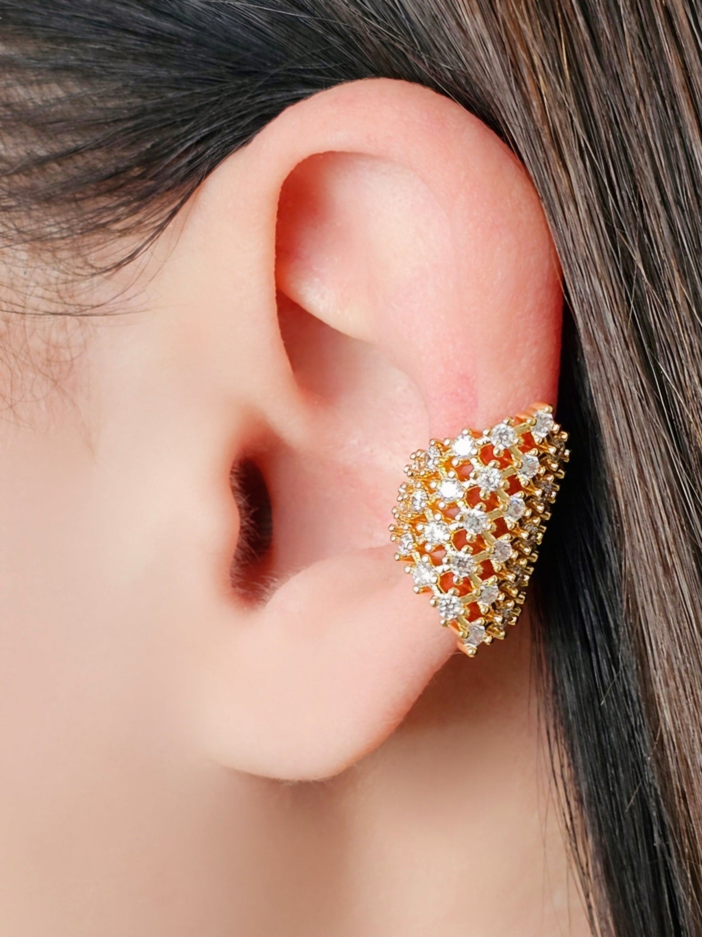 Ear Cuff "Sharm" Gold - 333HOPE333