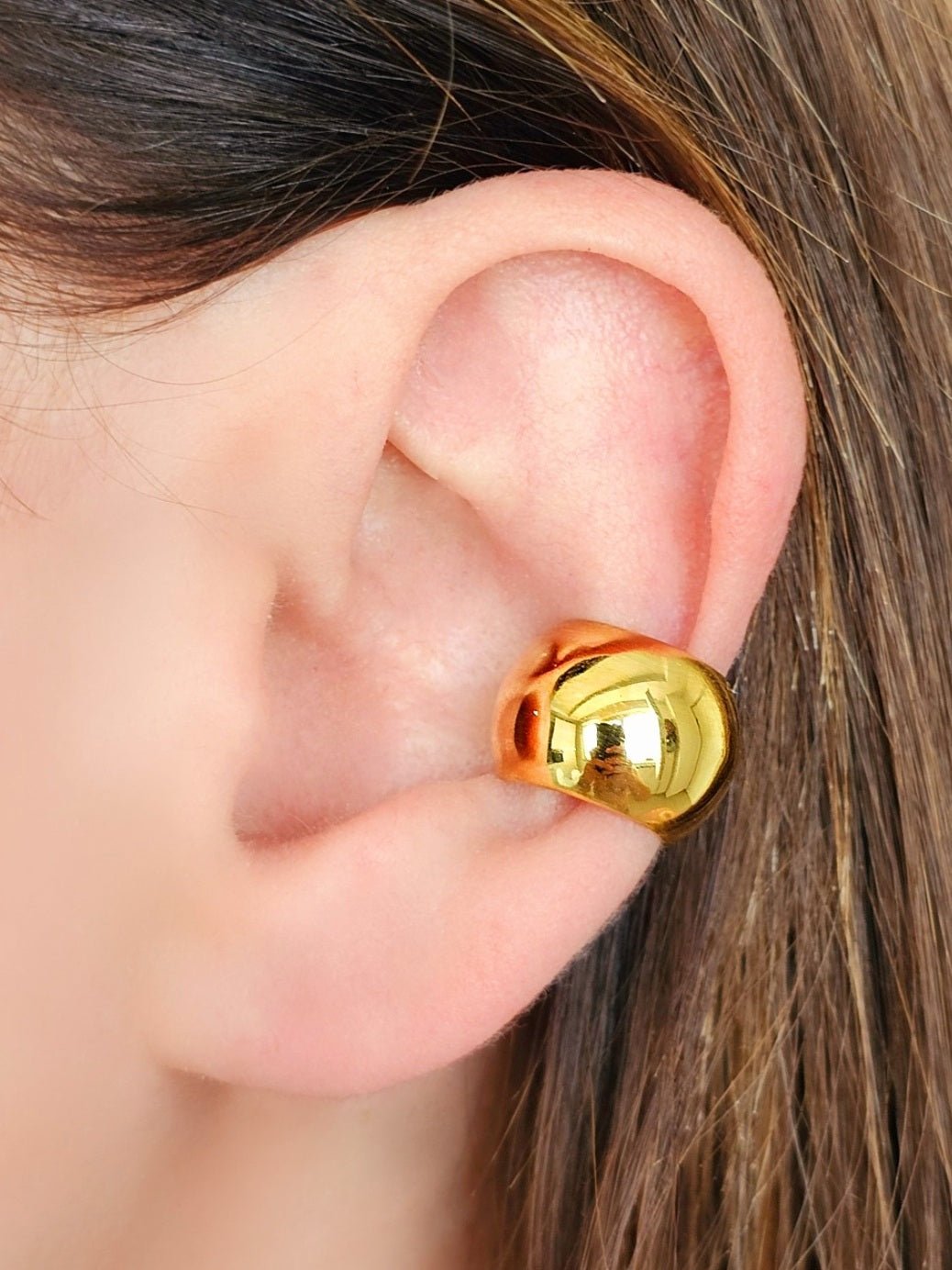 Ear Cuff "Simona" Gold - 333HOPE333