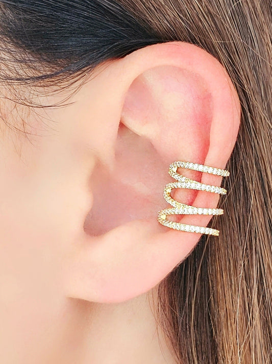 Ear Cuff "Tips" Gold - 333HOPE333