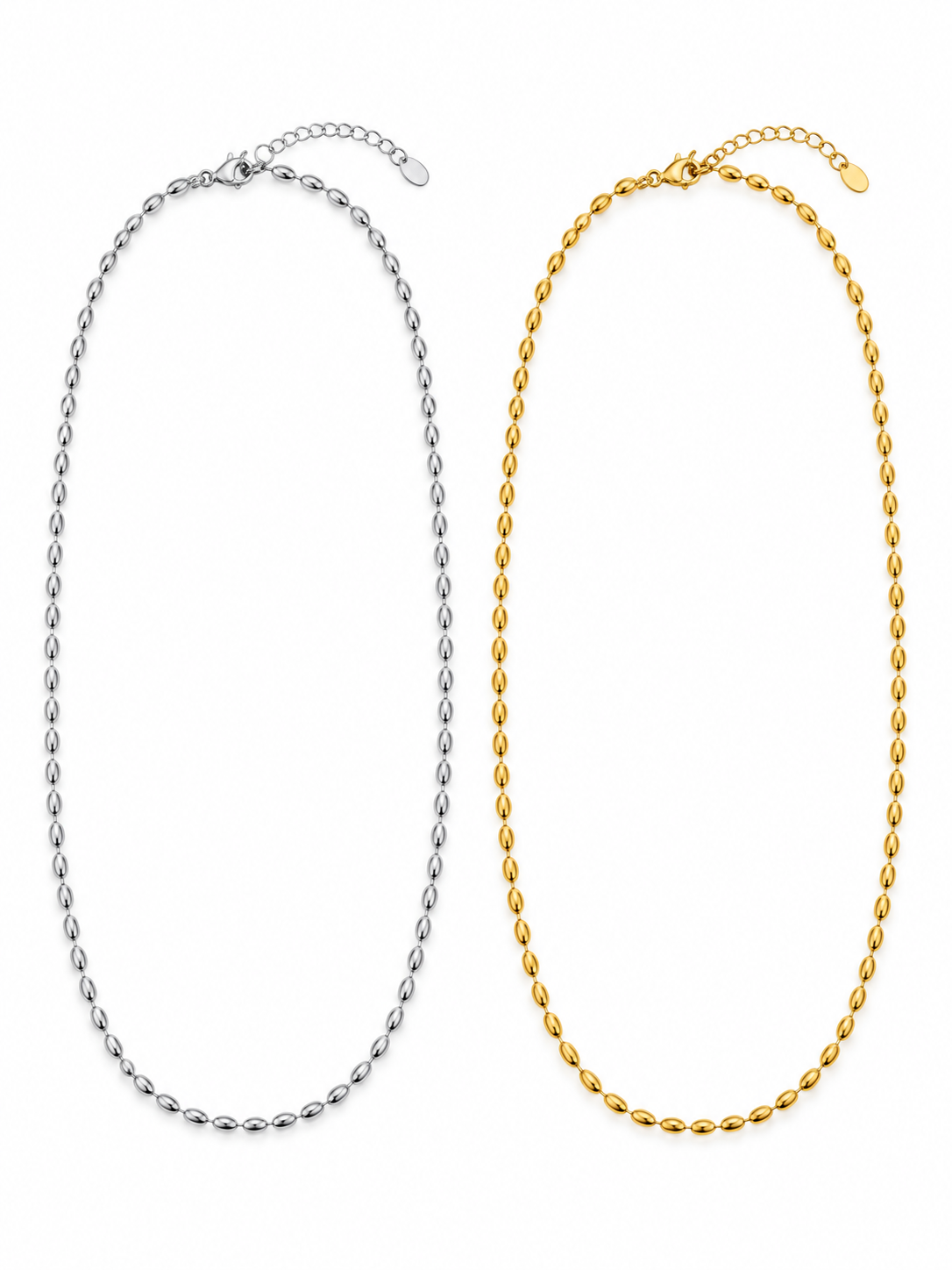 Collana Lunga "Bellissima" Gold o Silver