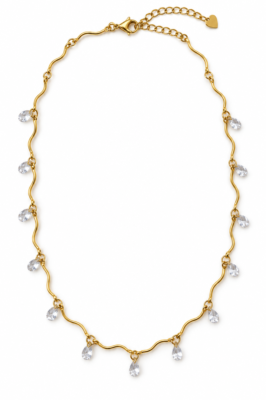Collana Girocollo "Goccioline" Gold o Silver