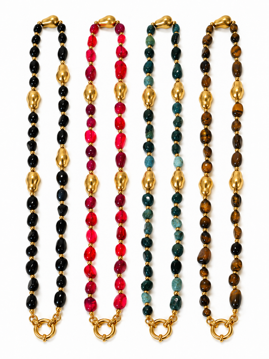 Collana "Katia" con Pietre Naturali